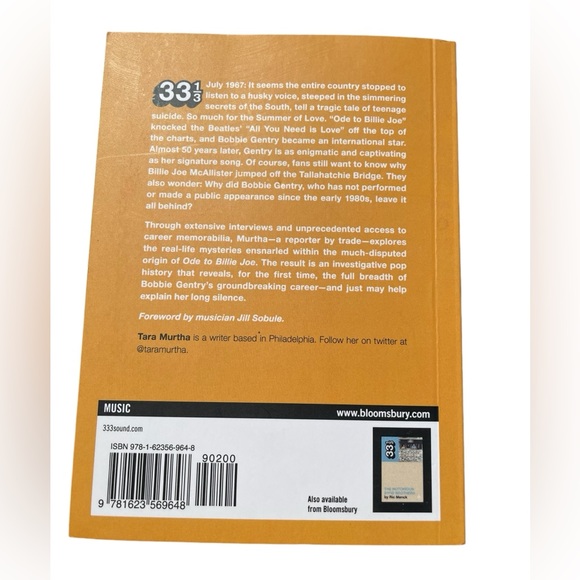 Ode to Billie Joe by Tara Murtha 33 1/3 Series Softcover Book - Picture 2 of 10